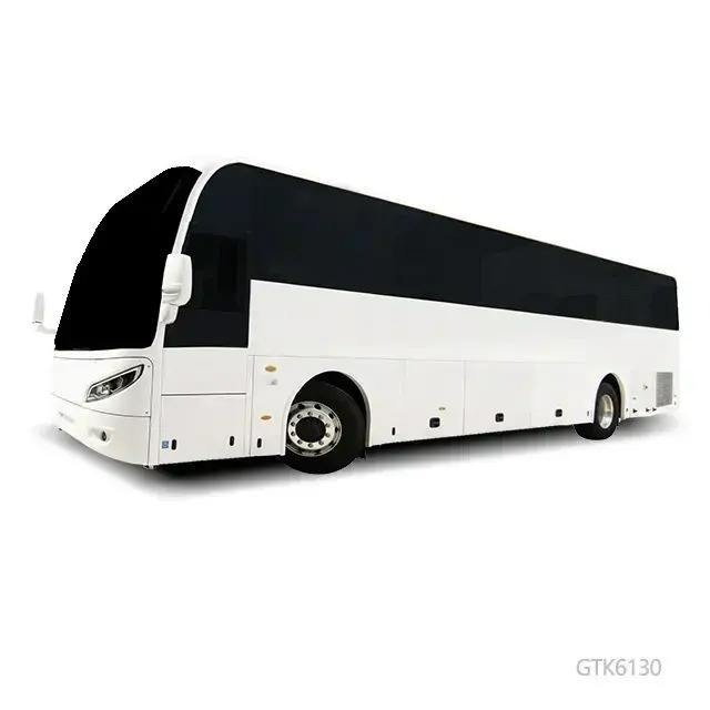 Chinese New 12m Automatic Tour Passenger Bus Cummins Diesel Engine 50-60 Seater Low-Price Right Hand Drive Coach Bus